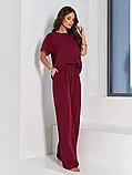 Костюми ISSA PLUS 12766 L темно-бордовий, фото 2