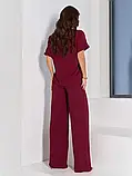 Костюми ISSA PLUS 12766 L темно-бордовий, фото 3