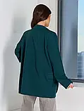 Піджаки ISSA PLUS 14179A S темно-зелений, фото 3