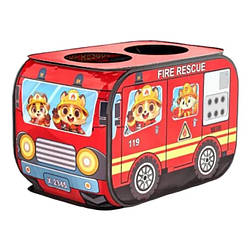Дитячий ігровий намет у формі автобуса Kids Indoor Outdoor Playhouse RED