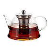 Чайник заварювальний зі скла 1500 мл зі сталевим фільтром Kamille KM-0784L, фото 7
