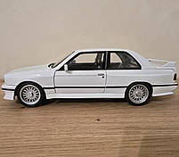 Машинка металева BMW M3 БМВ 1986 купе біла АвтоЕксперт 1:24 світло звук відкр двері баг капот 20,5*8*5,5 см (GT-99641), фото 10