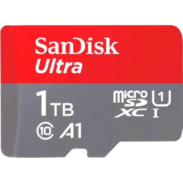 Карта памяті SanDisk (SDSQUAC-1T00-GN6MA) 1 TB microSDXC UHS-I U1 V30 A1 Ultra, фото 1