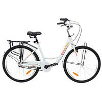 Велосипед SPARK PLANET-3 VENERA (алюмінієва рама - 17", колеса 26") білий з жовтим