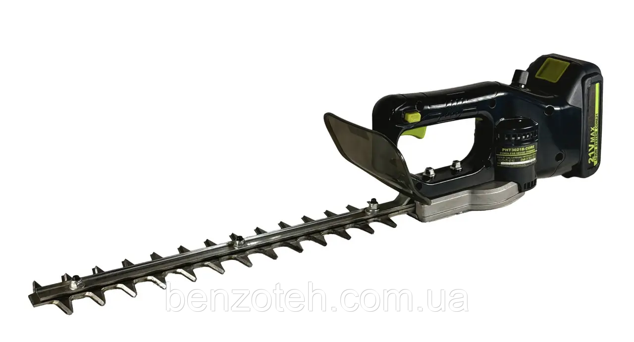 Кущоріз акумуляторний TITAN PHT3021B-CORE SET1 (безщітковий, АКБ 21 В/2 Ач та зарядне), фото 1