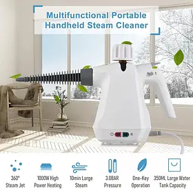 Багатофункційний ручний пароочисник Handheld Steam Cleaner. Парова швабра SV227