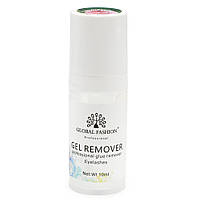 Гель-ремувер для зняття нарощених вій Global Fashion Троянда, 10мл