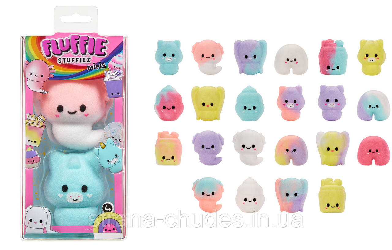 М’яка іграшка-антистрес FLUFFIE STUFFIEZ серії "Minis" (в асорт., в дисп.)