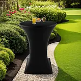 Барний столик із чохлом Eren чорного кольору, фото 2