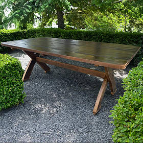 Стіл дерев'яний "Пісочний годинник"