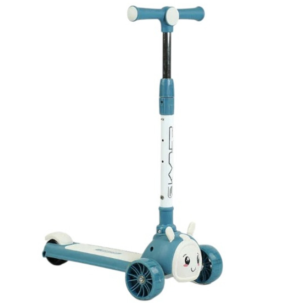 Самокат триколісний дитячий Skyper UK-70204 Блакитний, фото 1