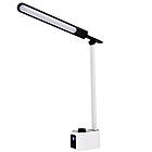 Настільна лампа з годинником 8W 220V 600lm 3000-4000-6500K DIM 2USB [4099854363641] Osram Panan Clock LED