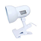 Настільна лампа 40W 220V E27 на кліпсі біла [4099854364167] Osram Panan Classic Clip