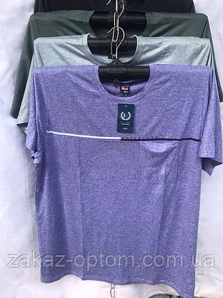 Футболка чоловіча супер батал оптом (6XL-10XL) В'єтнам А82-132779, фото 1