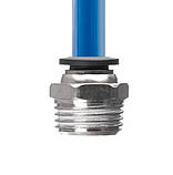 Фітинг нікельований 10 мм, різьблення 1/2 ТАТО для пневмошланга, фото 4