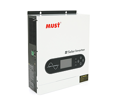 Гібридний інвертор MUST PV1800-1612 ECO, 2000VA/1600W, 12V, струм заряду 16-80А