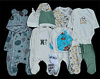 Красивый набор одежды для новорожденых мальчиков, качественая одежда для малышей, осень, лето, 56 см,хлопок