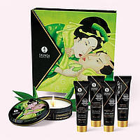 Збуджувальний набір для прелюдії Shunga GEISHAS SECRETS ORGANICA - Exotic Green Tea