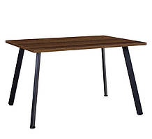 Обідній стіл Lenard black дсп h36 горіх тієполо 1000*680 мм (Новий Стиль ТМ)
