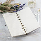 Дитячий прозорий блокнот Hello Kitty А6 діаметр 20мм DBL001, фото 3