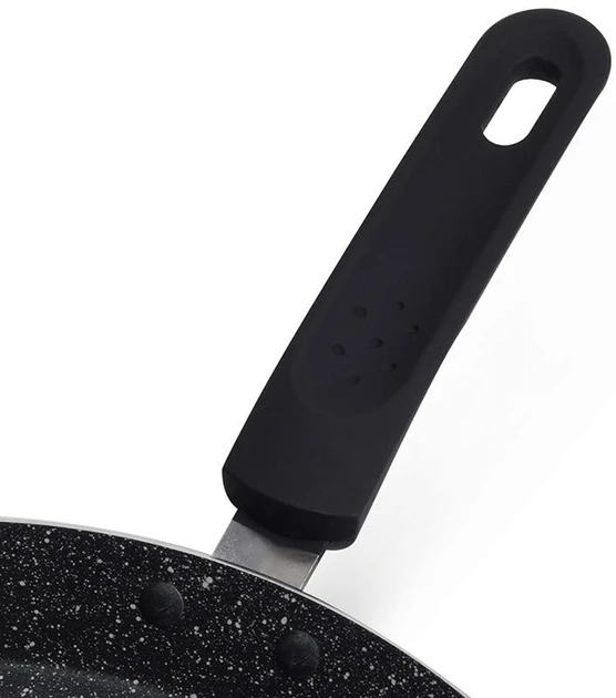 Сковорода млинець Crepe Pan Marble 28см з мармуровим покриттям Kamille KM-0625MR, фото 1