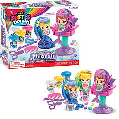 Набір пластиліну Cra-Z-Art "Салон краси. Блискуча русалка" 10 од. (Niz16370)