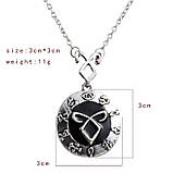 Кулон підвіска Зброя смерті з рунами ангельської сили Місто кісток мисливці амулет руни талісман, фото 5