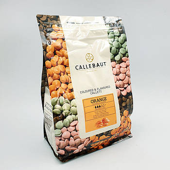 Натуральний жовтогарячий шоколад Callebaut Orange 29% — 100 г (розвіс)