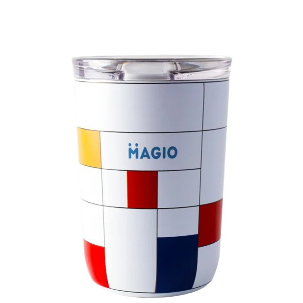 Термокухоль з нержавіючої сталі з кришкою 350 мл MAGIO MG-1070  (SHiz16352), фото 1