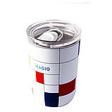 Термокухоль з нержавіючої сталі з кришкою 350 мл MAGIO MG-1070  (SHiz16352), фото 3