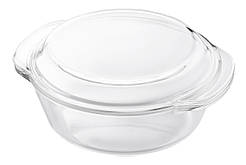 Скляна форма для запікання із кришкою ARDESTO Black Mars AR2406BG 1,5 л  (SHiz16334)