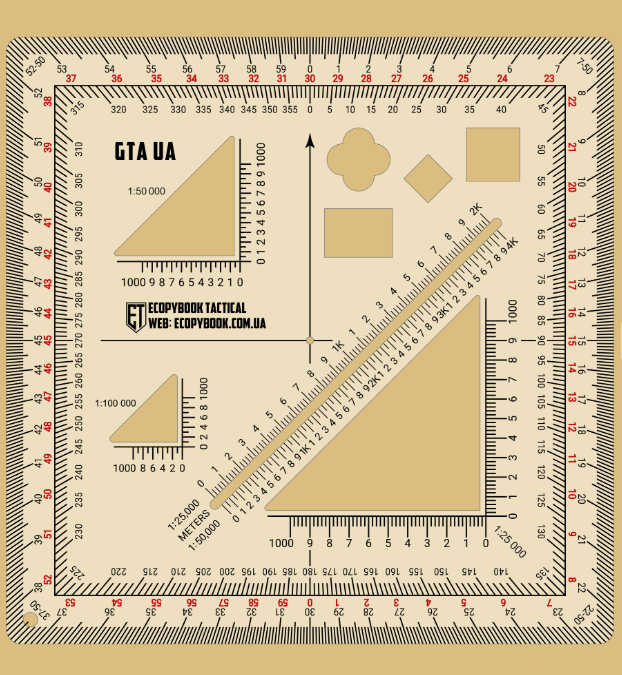 Офіцерська лінійка Tactical GTA Україна (новая версія), фото 1