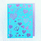 Блокнот в клітинку Астра В6 Сердечки 80 арк арт.ТО-5, фото 7