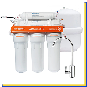 Фільтр зворотного осмосу Ecosoft Absolute з мінералізатором (MO675MECO)