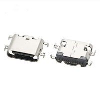 Гніздо USB Type-C 16pin t=0.8mm кутове C-08