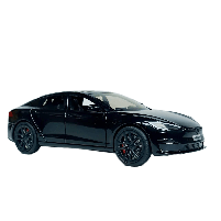 Машинка Автопром «Tesla модель S із зарядною станцією» чорна, 1:24 (18 см) AP7713-4, фото 4