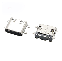 Гніздо USB Type-C 16pin кутове C-06