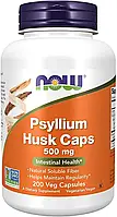 Now Psyllium husk caps Насіння подорожника 500 мг, 200 капсул