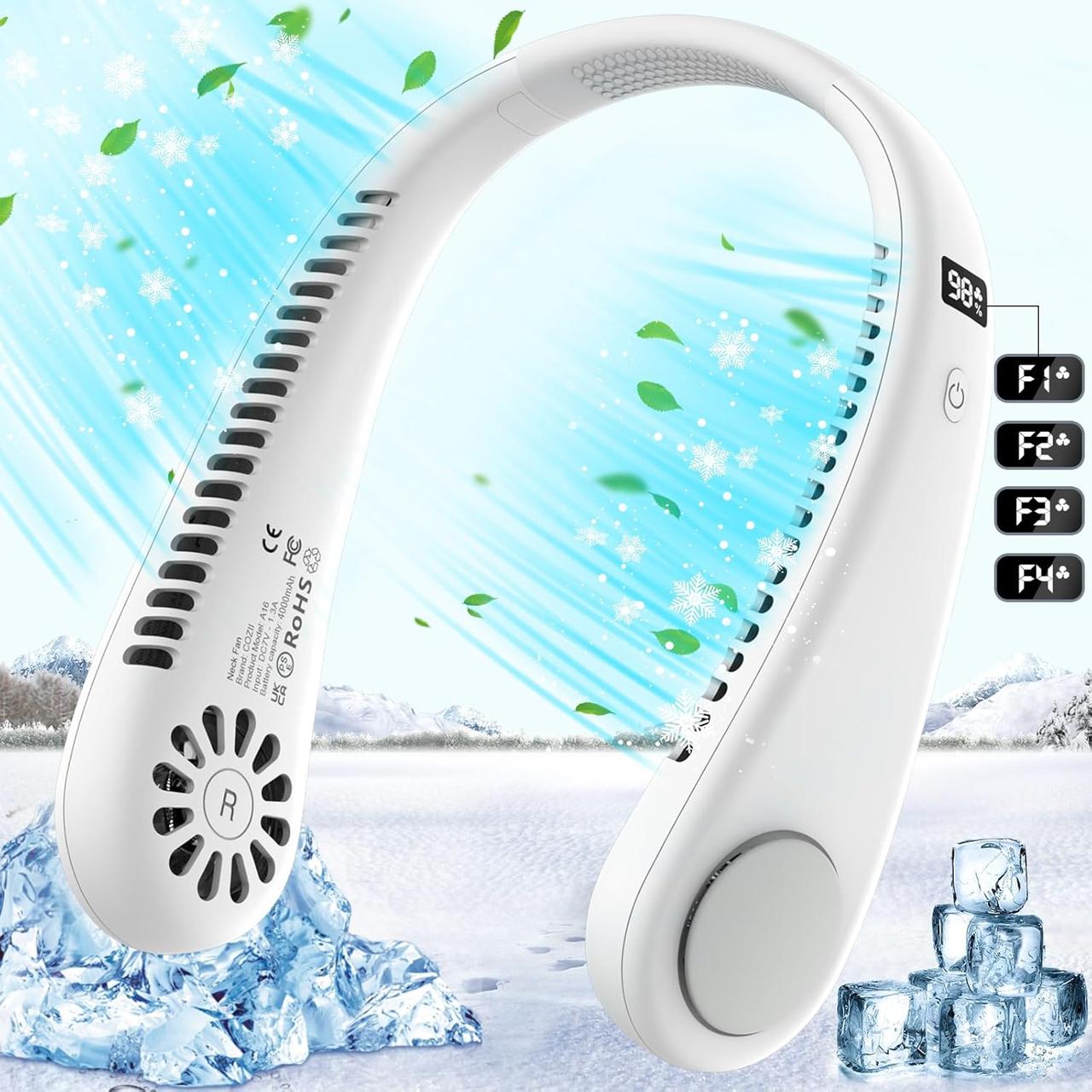 Cozii Портативний вентилятор шийний, Amazon, Німеччина