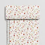 Бязь "Маргаритки" на білому тлі № М-3428, фото 2