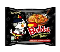 Корейская лапша бульдак рамэн Samyang Buldak классическая острая со вкусом курицы 140 г