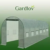 Запасна плівка для теплиці 3-х шарова з вікнами і 2 входами 6х3х2м 18м² Gardlov 23308 Покриття для парника