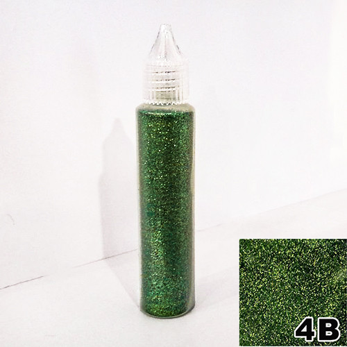 Блискітки Оливкові в пляшечці з дозатором 30 мл, глітер сухий, фото 1