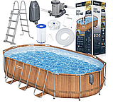 Каркасний басейн Bestway 610x366x122 10in1 + LED 56719, фото 5