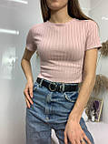 Кроп-топ у рубчик, фото 3