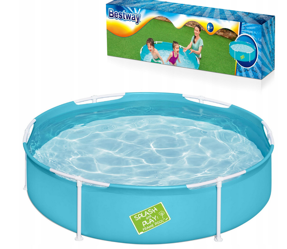 КАРКАСНИЙ БАСЕЙН BESTWAY 56283 FIRST POOL 152x38см, фото 1