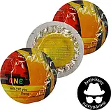 Презервативи One Color Sensation Will Get You There Жовті 3 шт, фото 2