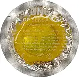 Презервативи One Color Sensation Will Get You There Жовті 3 шт, фото 4