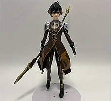 Фігурка статуетка аніме-хлопець зі списом / 19 см