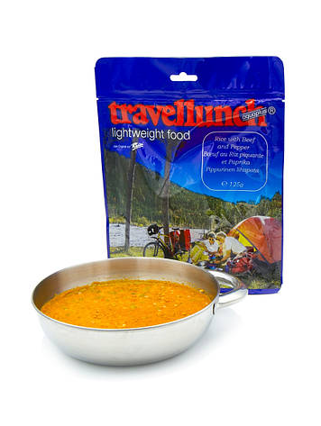 Рис Travellunch з соусом з яловичини і перцю 250 г 2 порції (1004-50249), фото 1